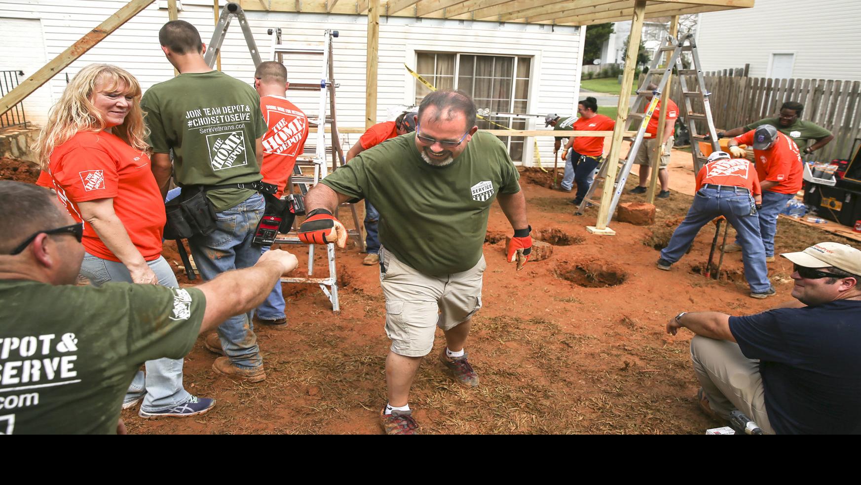 Volunteer Effort Beyond Anything I Could Imagine Says Wheelchair Bound Stafford Vet Local News Fredericksburg Com