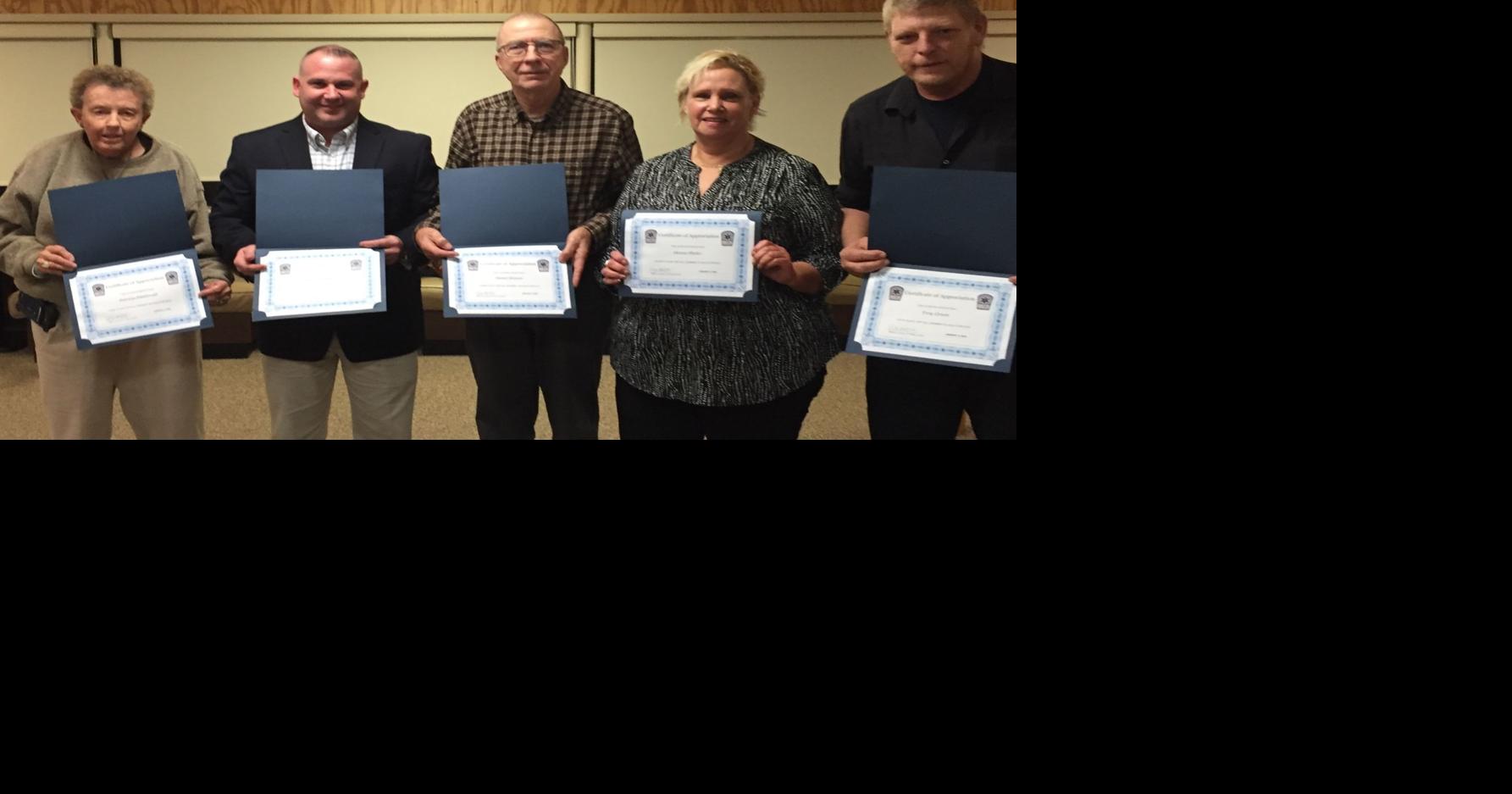 Colonial Beach Volunteer Rescue Squad honors members