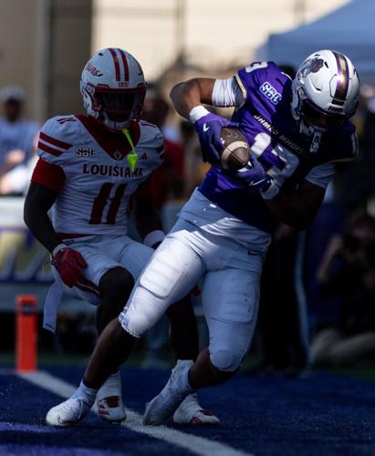 JMU receiver Landon Ellis settling in