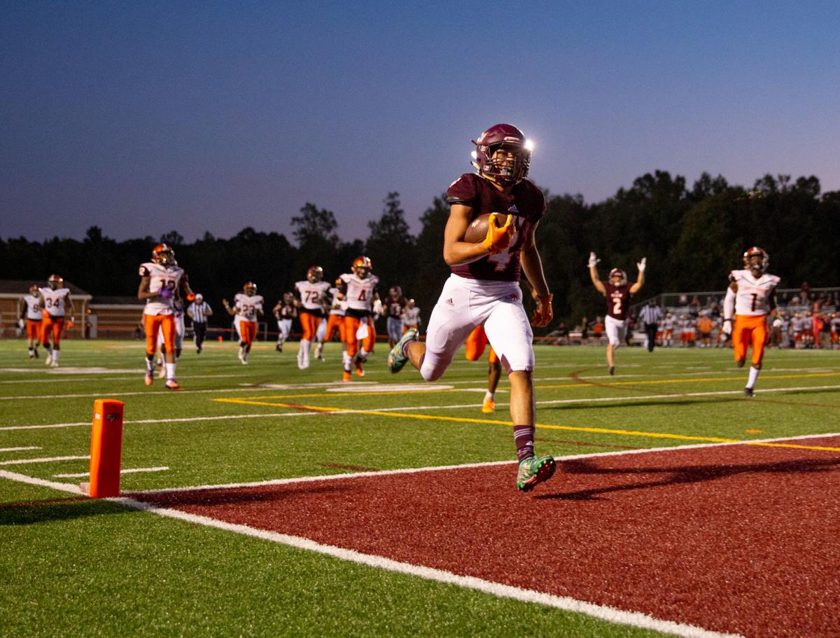 High School Football Mountain View Steamrolls James Monroe