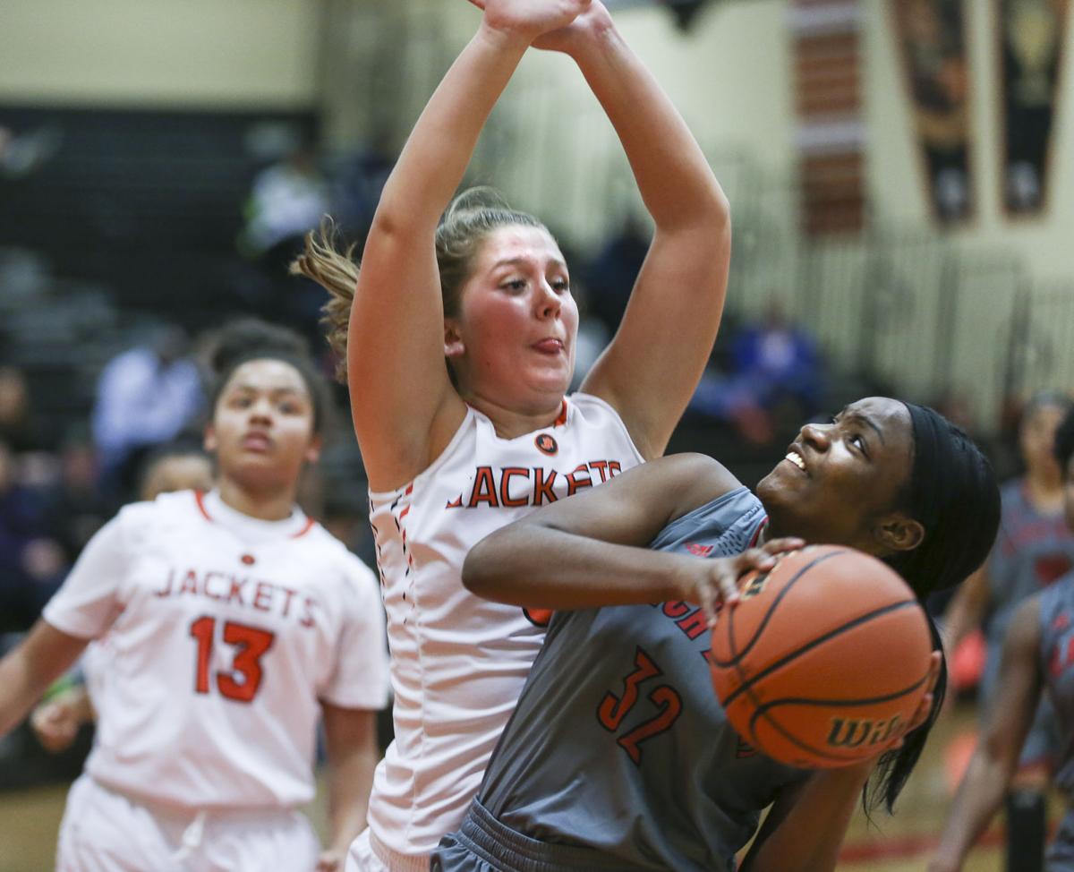 High School Girls Basketball Brooke Point Rallies To Defeat James