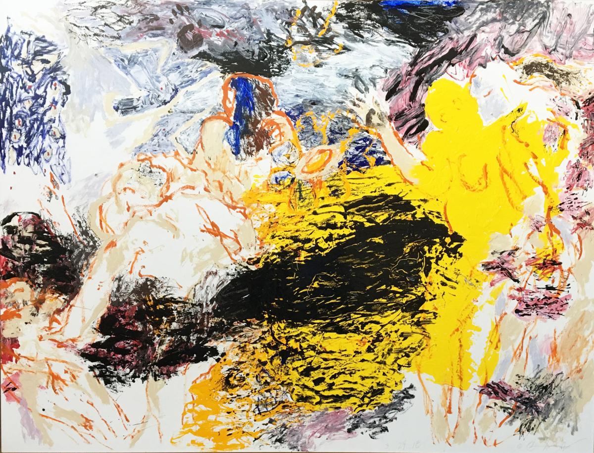 Feel The Energy Of Oliver Lee Jackson S Recent Paintings At