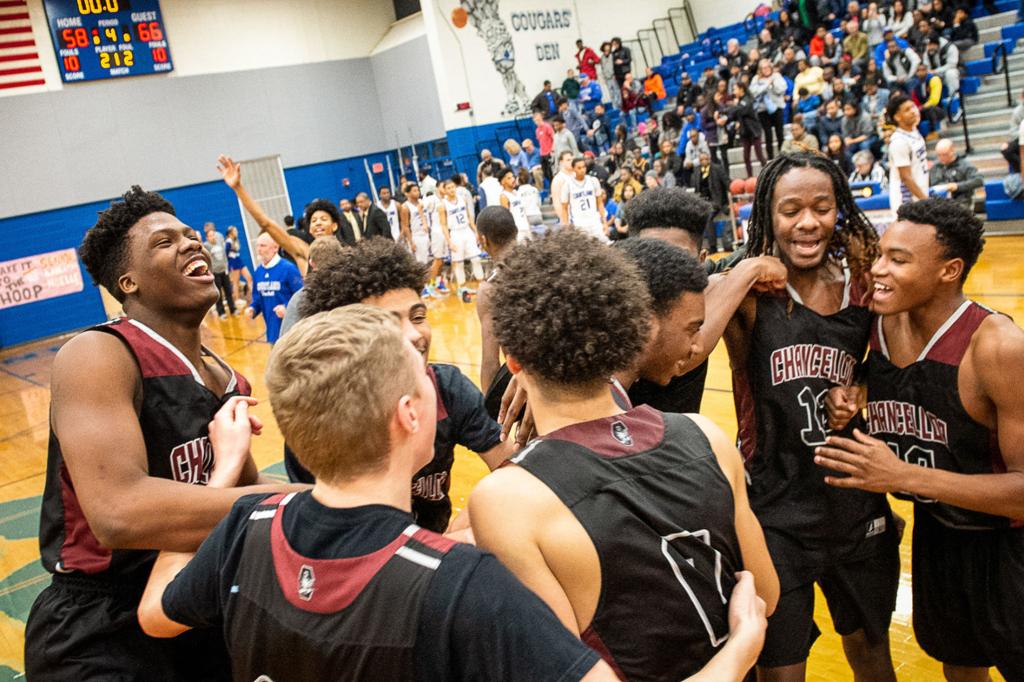 Battlefield District Boys Basketball Final Chancellor Surprises