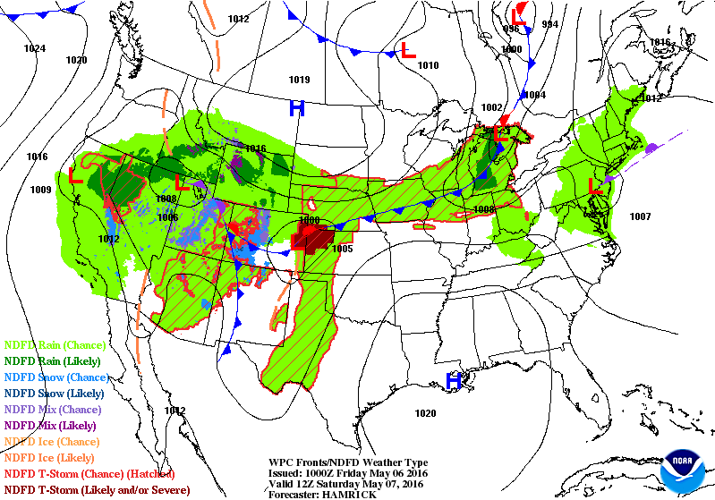 A dreary Friday will give way to better weekend weather Fredericksburg Weather Blog