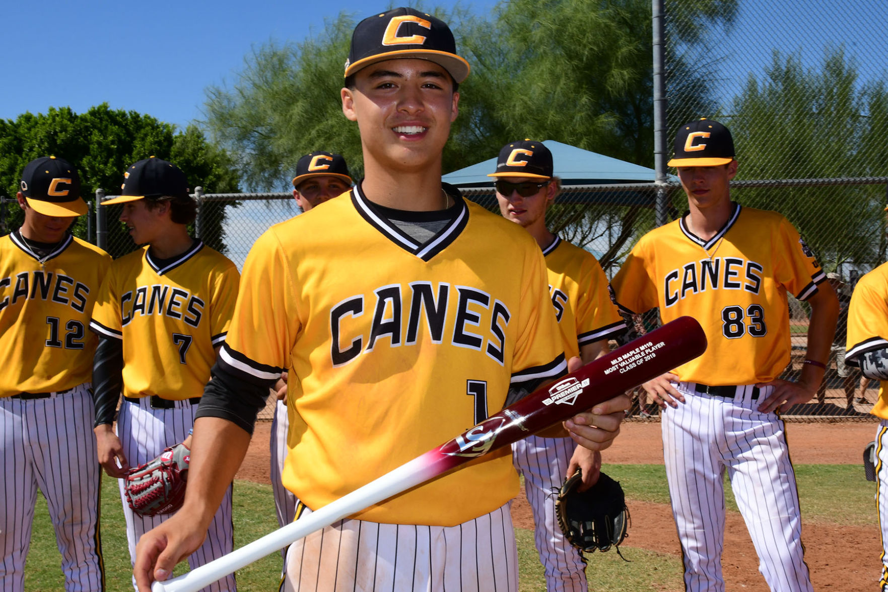 canes baseball uniforms