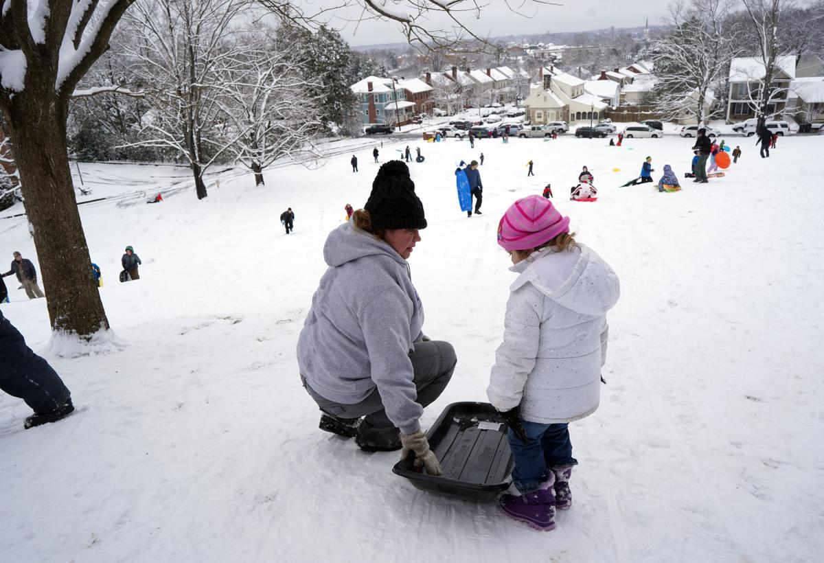 2019's first snow hits the Fredericksburg area Gallery