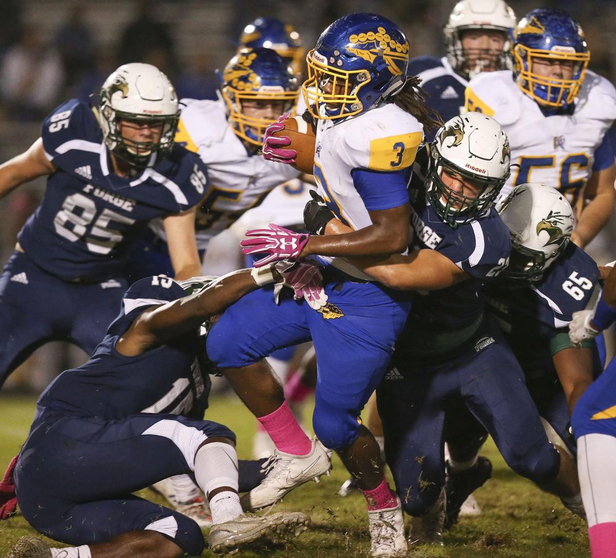 High School Football Colonial Forge Continues To Take It Up Notch