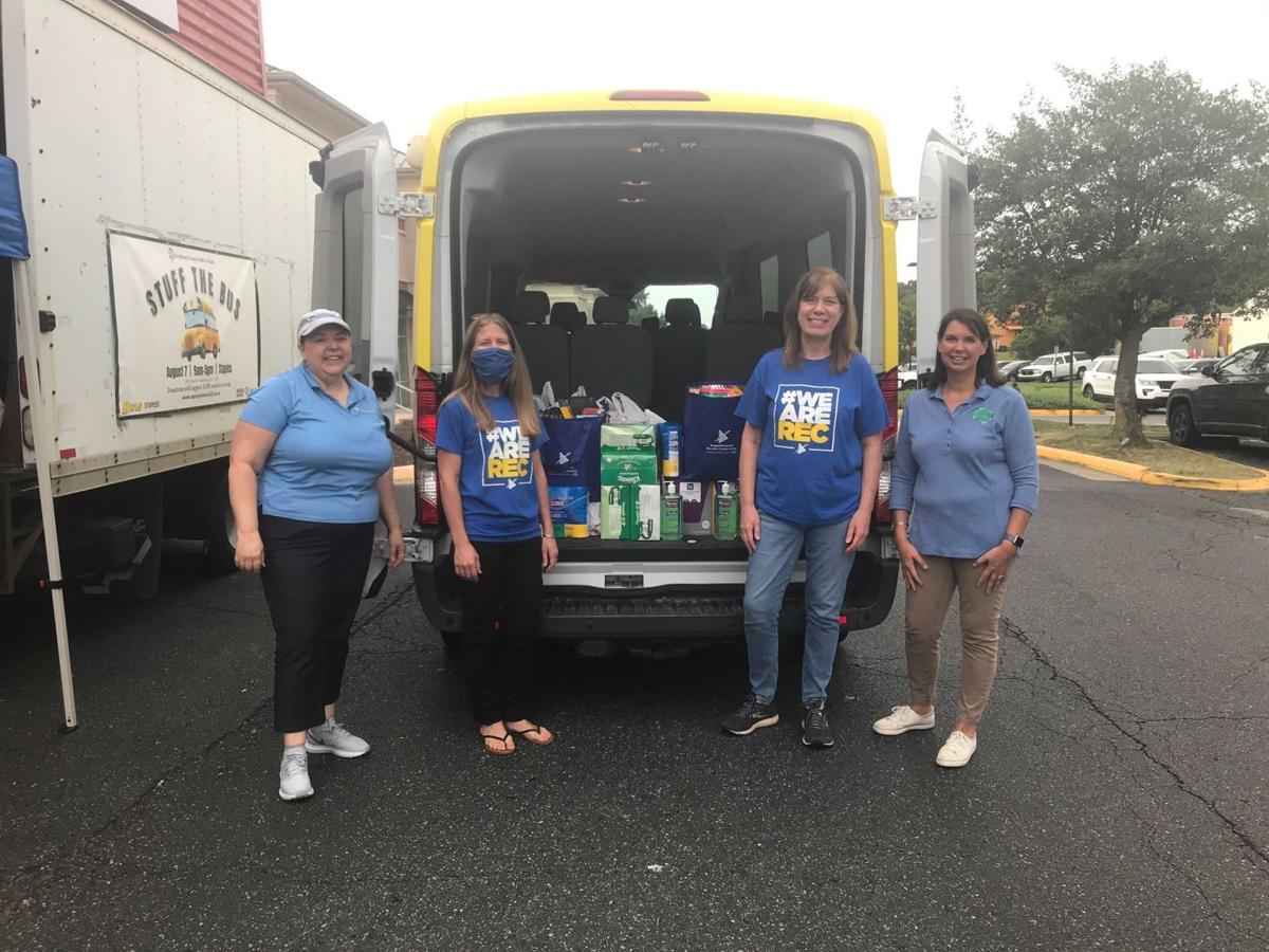 Spotsylvania County Public Schools’ Stuff the Bus school supply drive