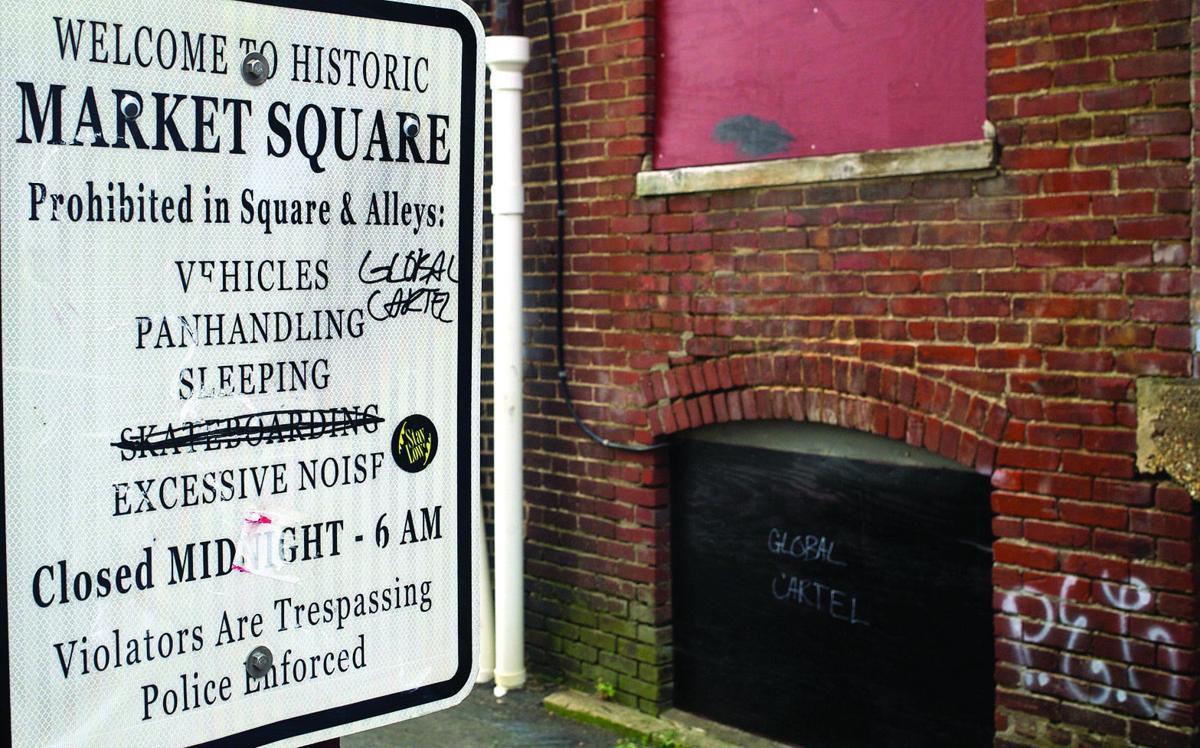 PHOTO: No panhandling