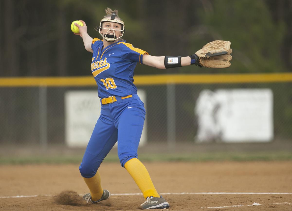 High school softball King shows upstart Caroline who still