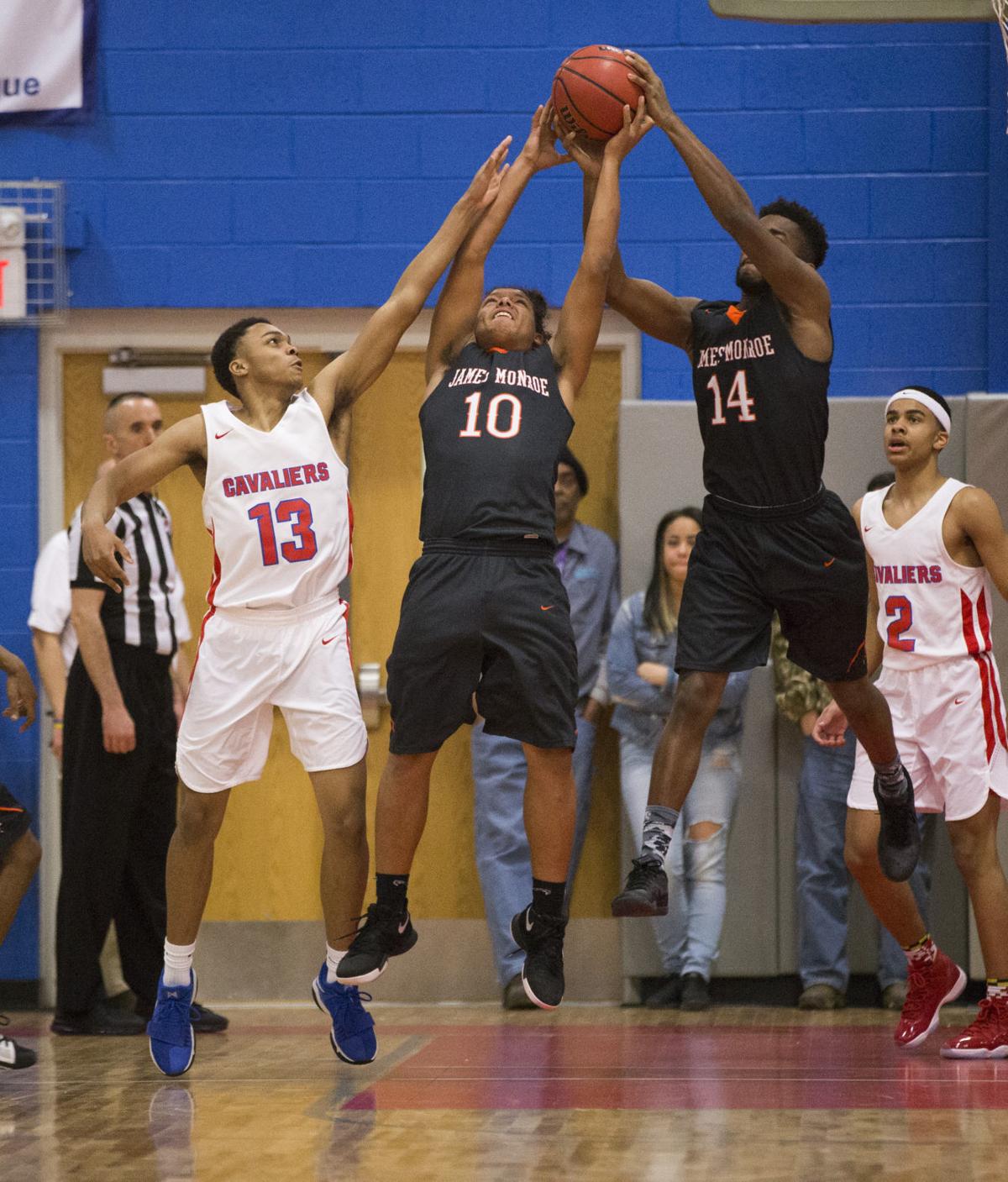 High School Boys Basketball Big Second Quarter Drives Caroline