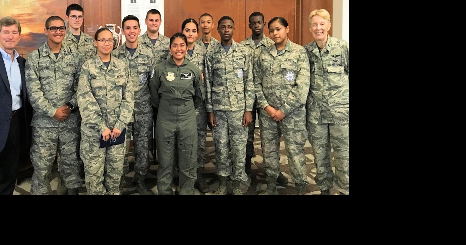 North Stafford AFJROTC cadet earns ground school wings