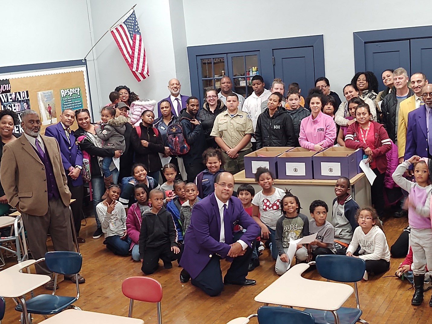 Tau Rho Chapter Omega Psi Phi of Fredericksburg continues its