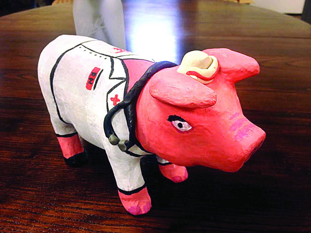 Pig Painting Contest Turns Into A Charity Auction Lifestyles