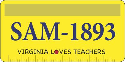 louisa officials propose pro teacher license plate local