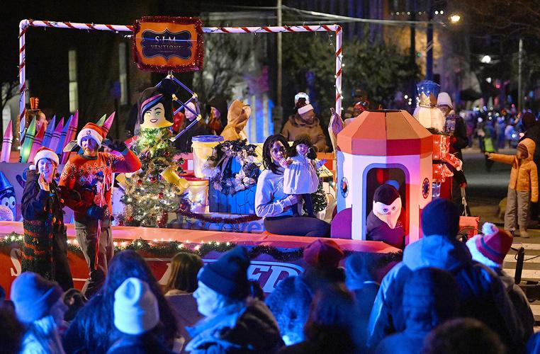 Local Christmas parades sound holiday bells, whistles