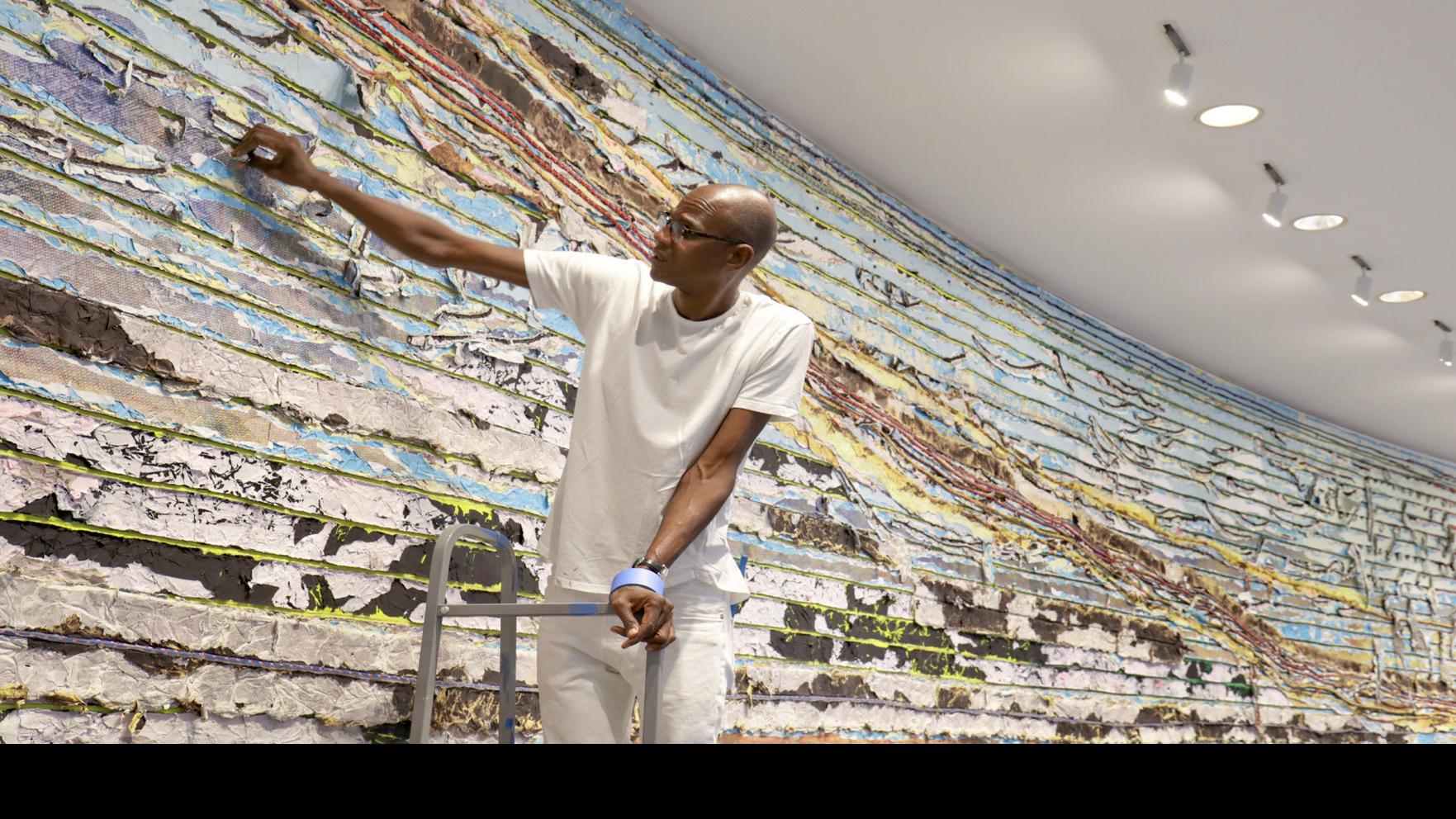 Mark Bradford S Pickett S Charge Storms Into Hirshhorn
