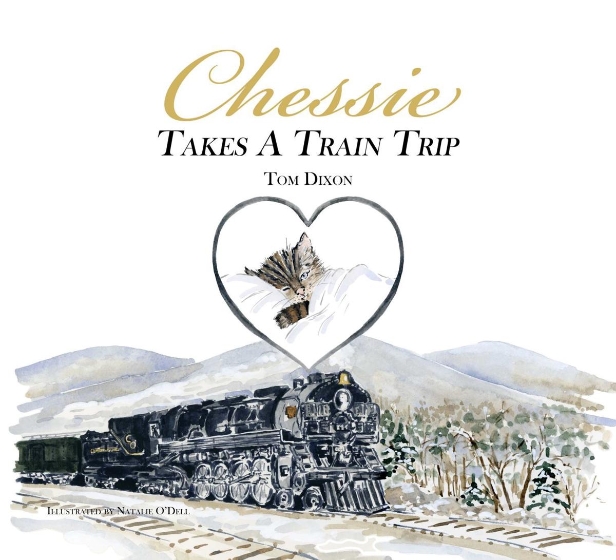 Chessie the Railroad Kitten returns in new children's book