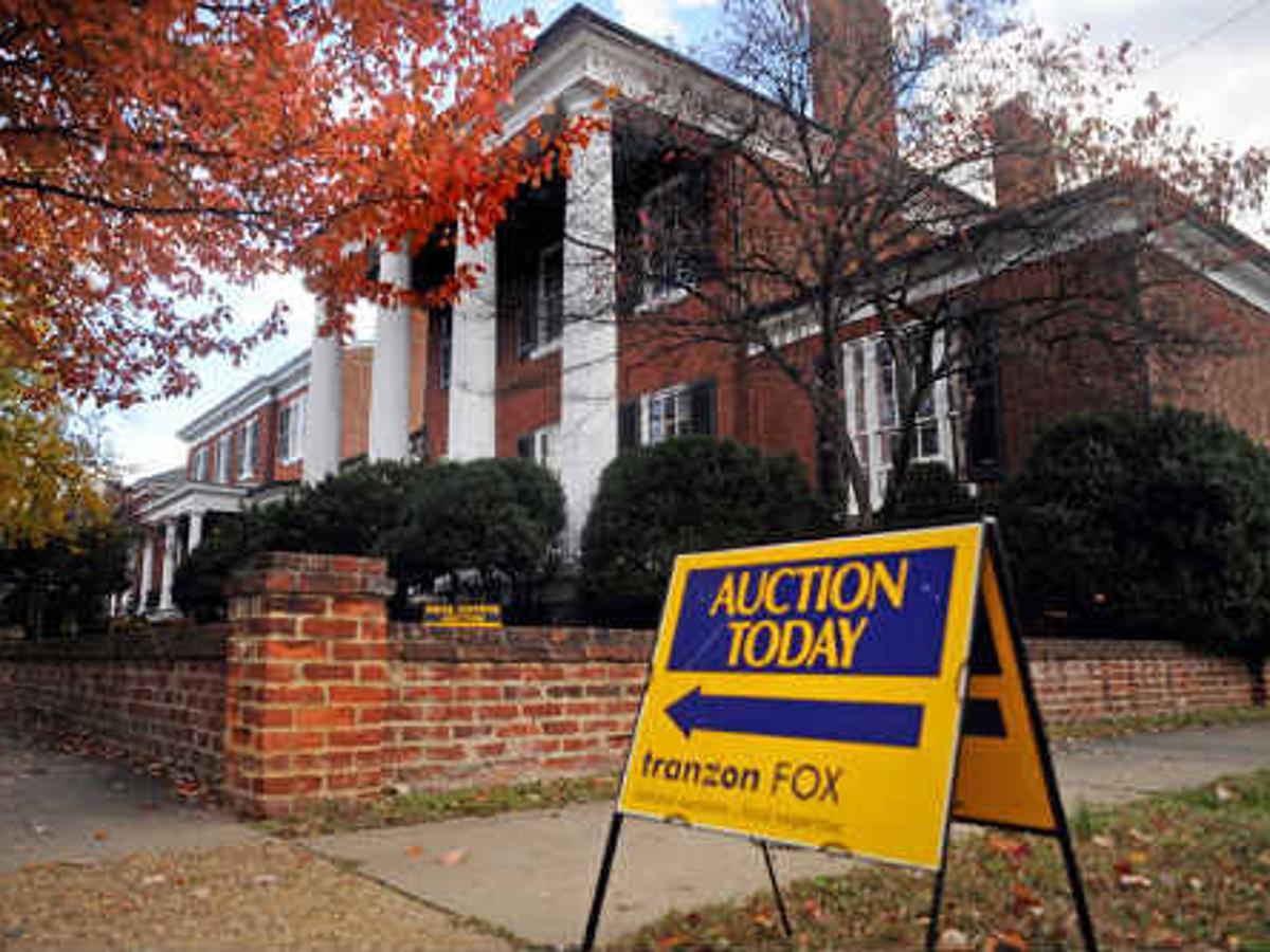 Moncure House Sold At Auction Business News Fredericksburg Com