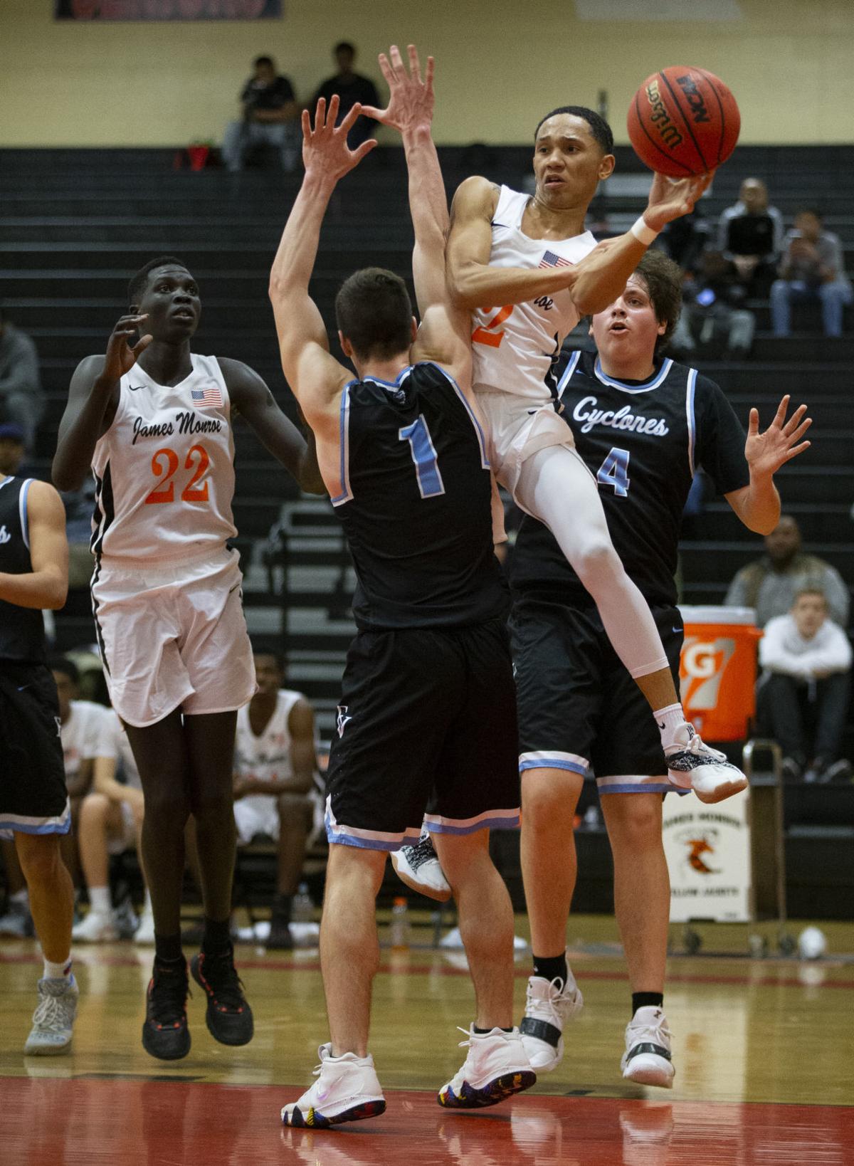 Battlefield District Boys Basketball Semifinals James Monroe