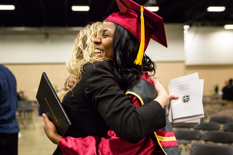 Germanna Community College graduate Tiara Johnson counts her blessings