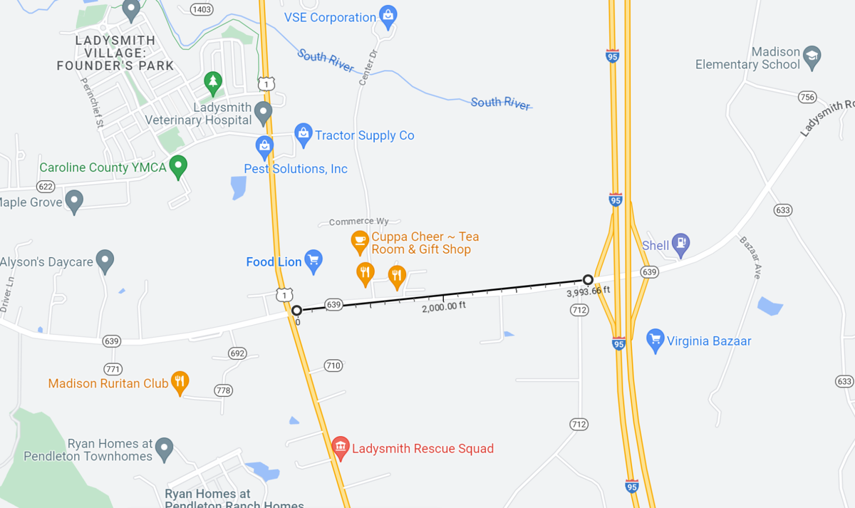 Lanes to shift for construction in Ladysmith