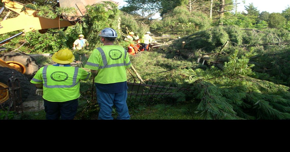 Culpeper cleaning up storm damage