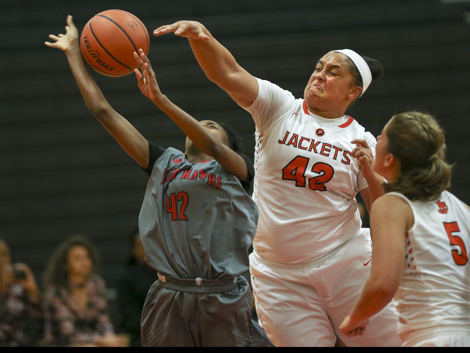 High School Girls Basketball Brooke Point Rallies To Defeat James