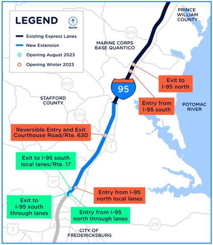 Getting There: Express lanes extension set to open soon