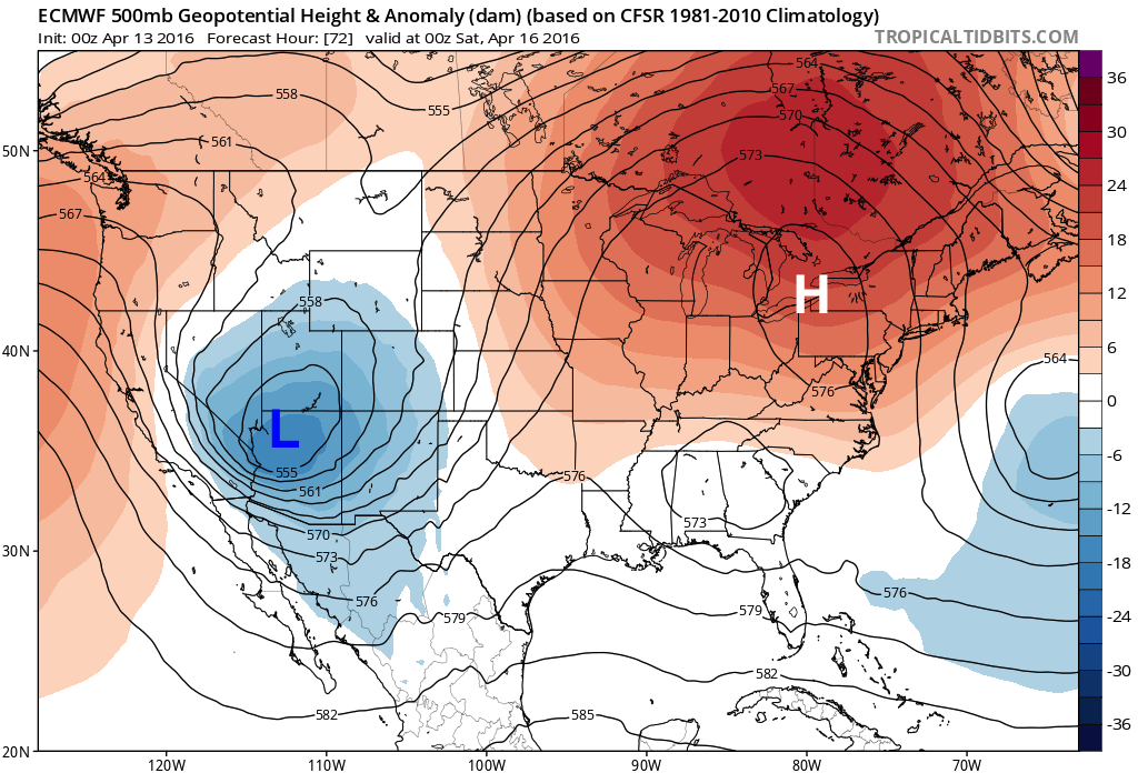 spring weather lies ahead for Fredericksburg