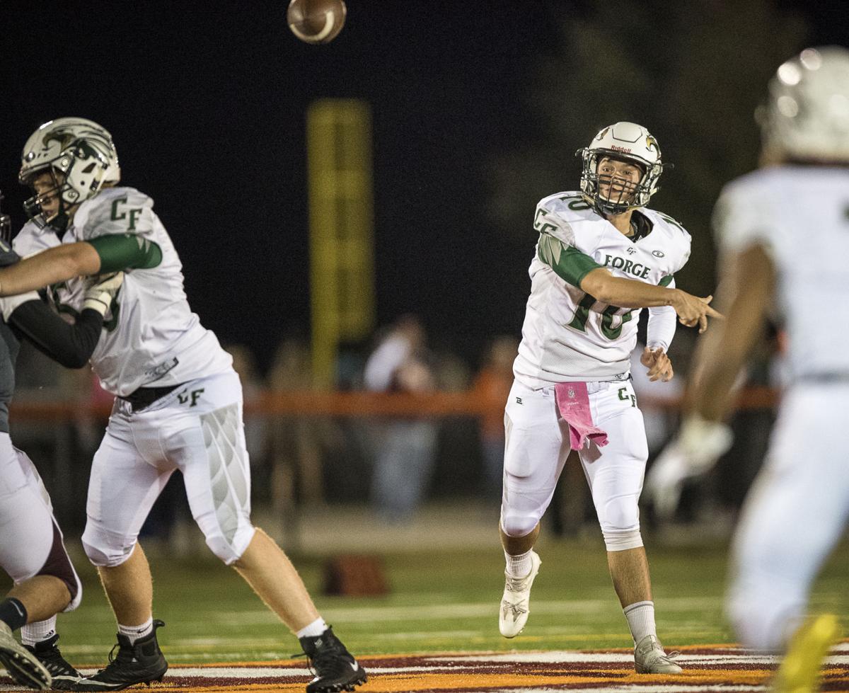 High school football Colonial scores 30 in first half, stays