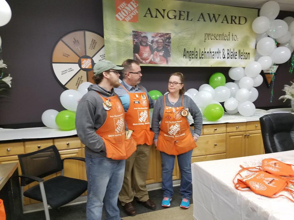 Stafford Home Depot Employees Render Life Saving Assistance To