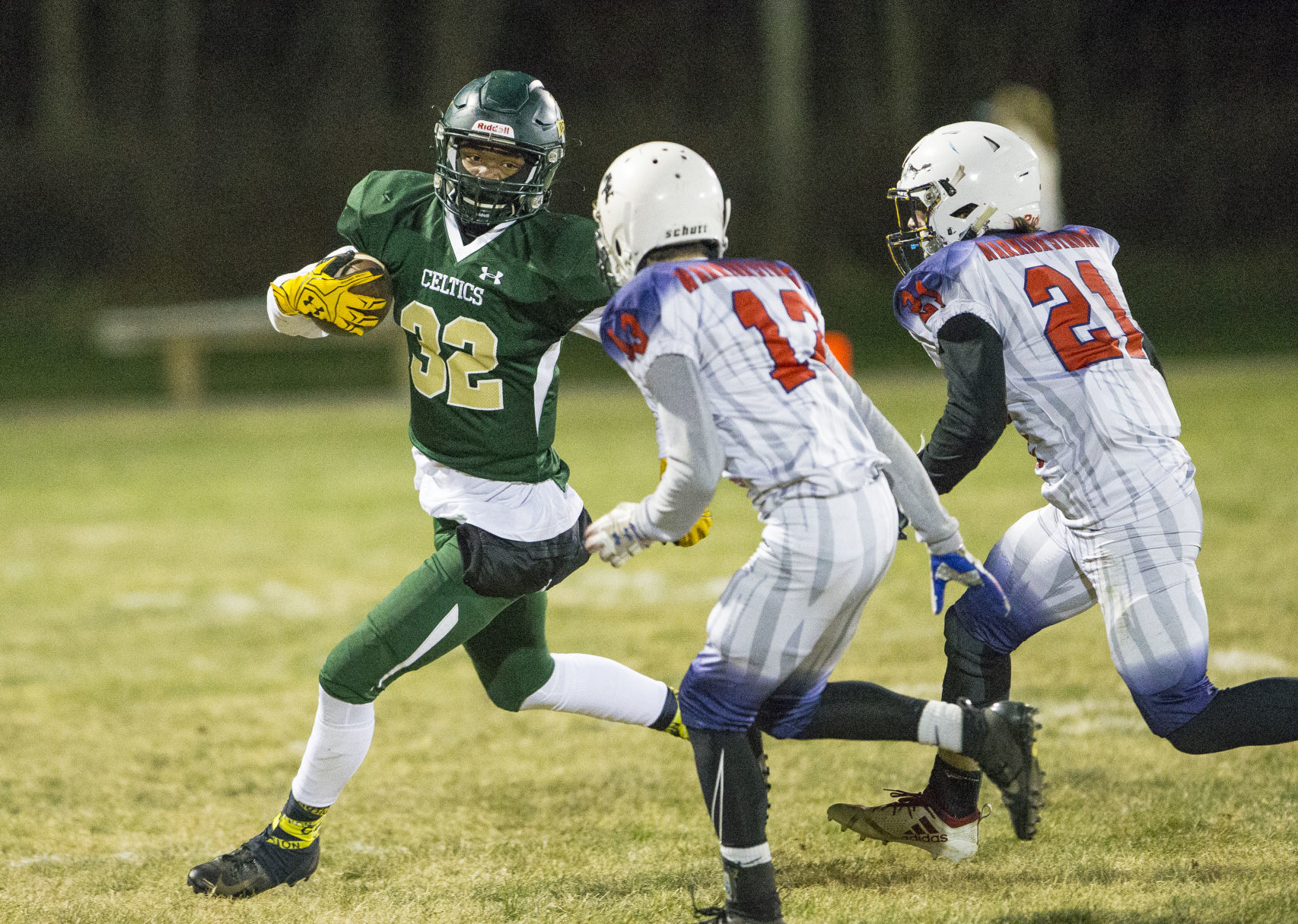 High school football VISAA Division III final Wormley s catch