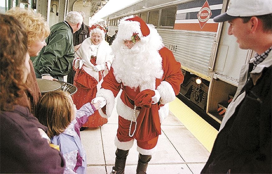 GETTING THERE Santa trains derailed again this year