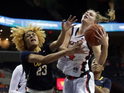 Virginia Women S Basketball Team Holds Off Coppin State To End