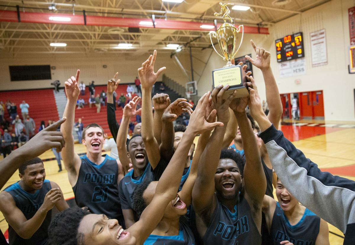 High school boys basketball Commonwealth tournament final Massaponax