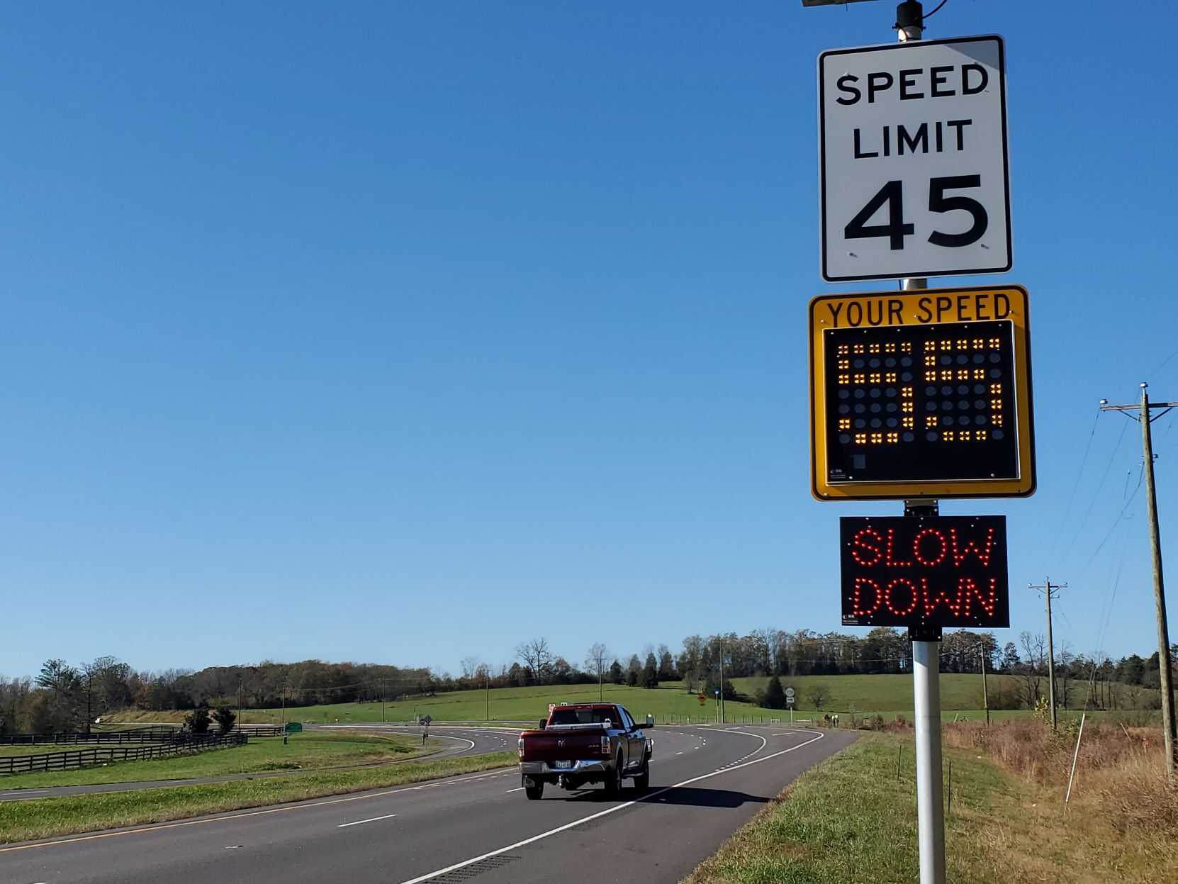 DONNIE JOHNSTON: Best way to escape a speed trap? Crawl through it