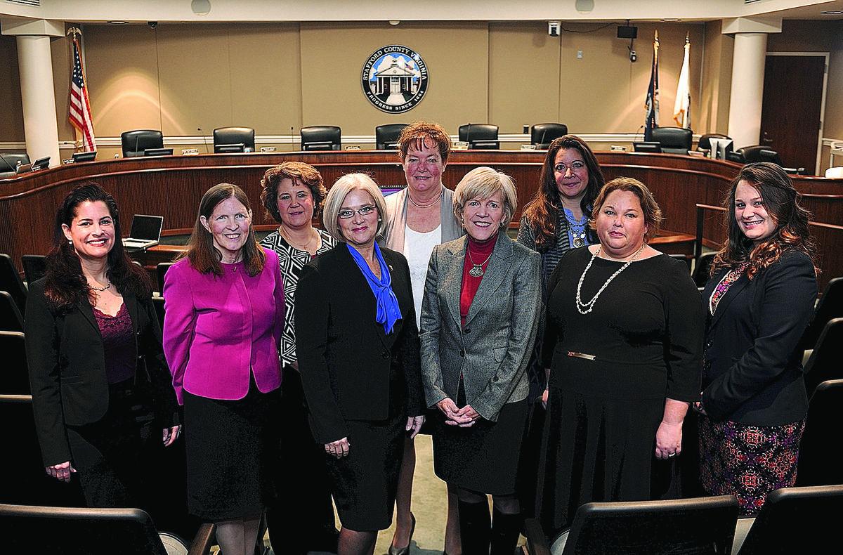 Women hold majority of elected offices in Stafford, a first in county
