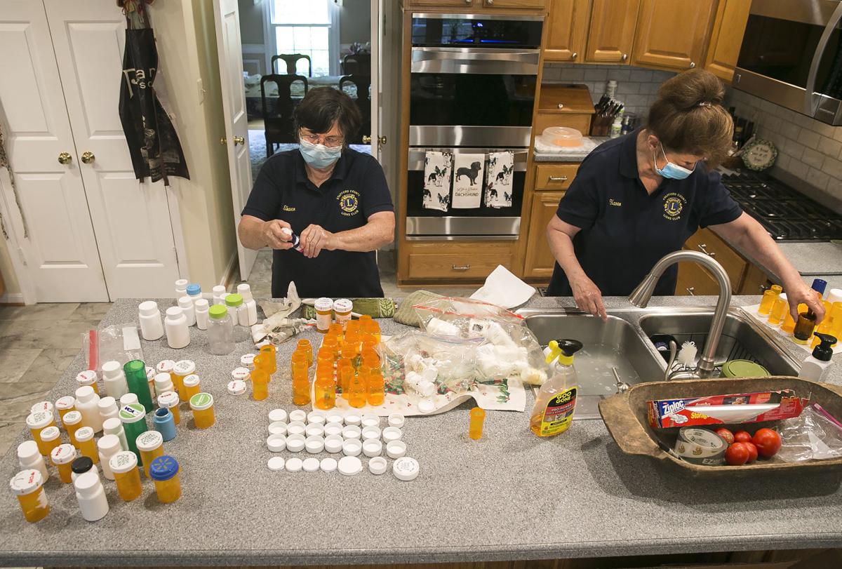 Stafford Lions collecting used pill bottles for donation