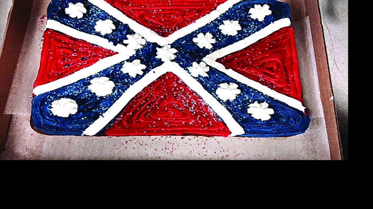 Fredericksburg bakery gets attention for Confederate flag cake