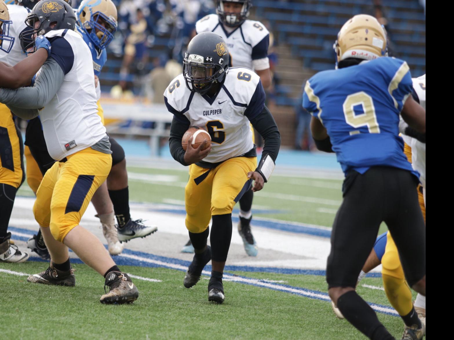 High School Football Class 3 Semifinal Culpeper Can T Slow Quick