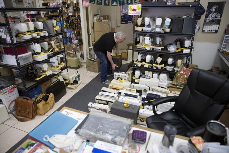 "Hometown Hero" is making sewing machine repairs so others can make masks
