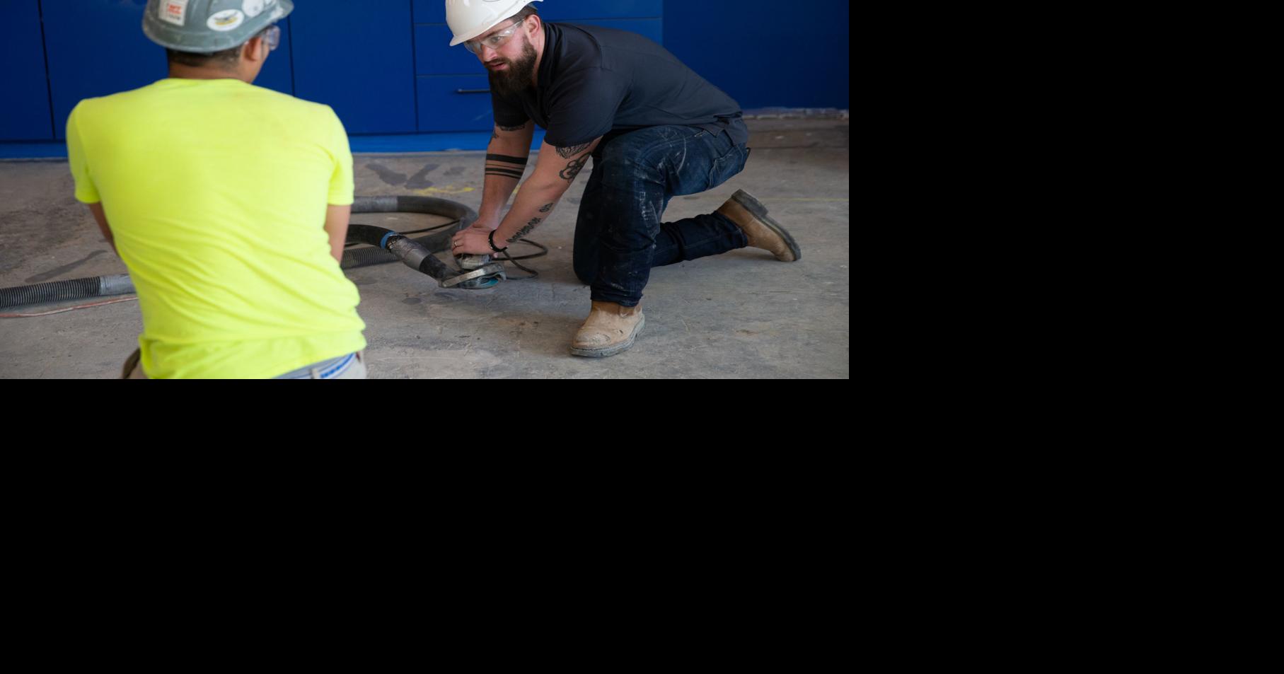 Fredericksburg area contractor gave up job as a nurse to work with concrete