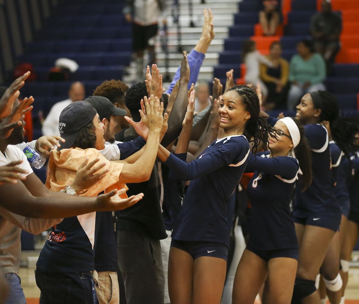 High school volleyball Confident North Stafford uses its size, talent