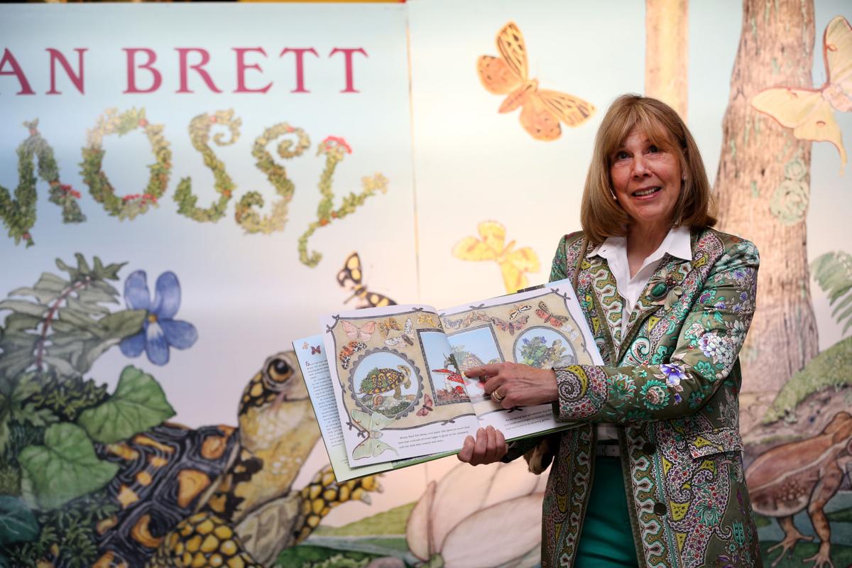 Bestselling children’s author Jan Brett visits Moncure Elementary in