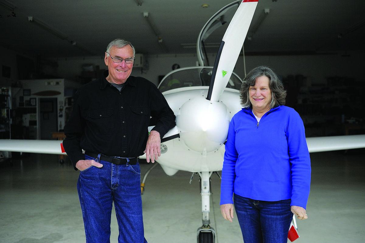 Stafford pilot Bill Harrelson flies around the world in small plane