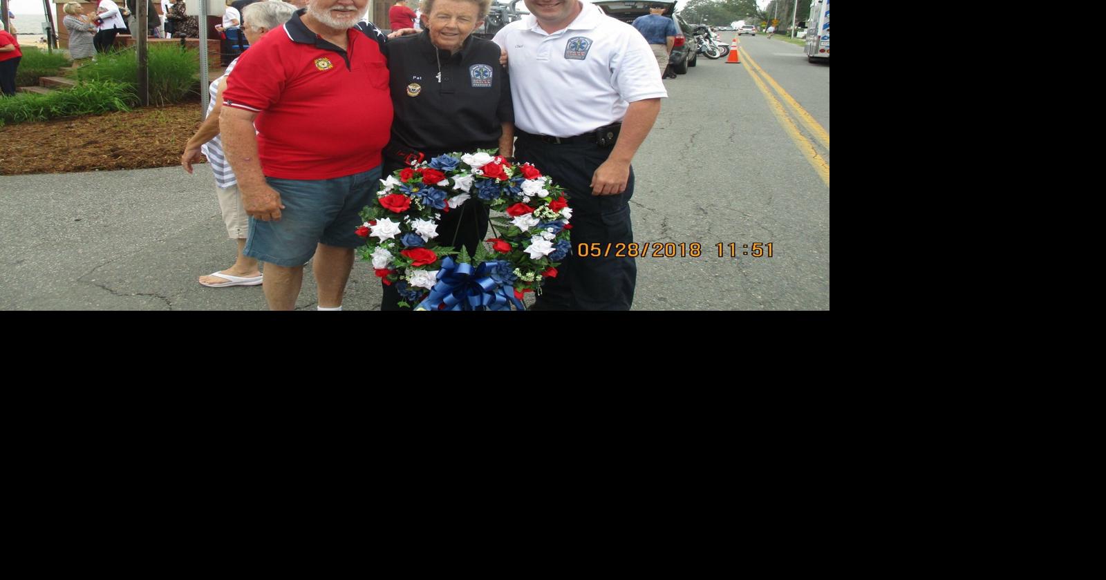 WREATH Colonial Beach Volunteer Rescue Squad honors special members