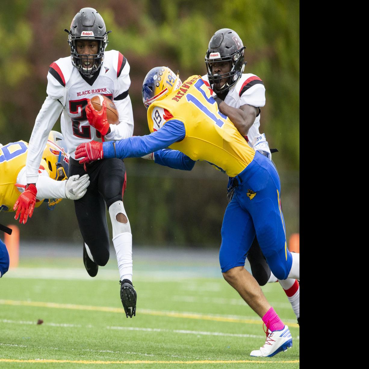 High School Football Brooke Point Squeaks Past Stafford Advances