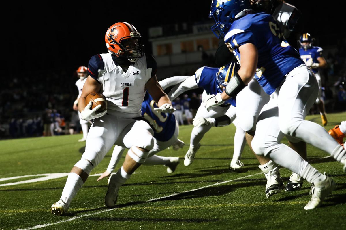 High School Football Alexander Powers Orange Past Western