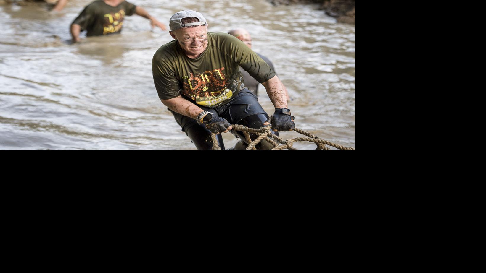 Families enjoy mud and obstacles at Run Amuck race